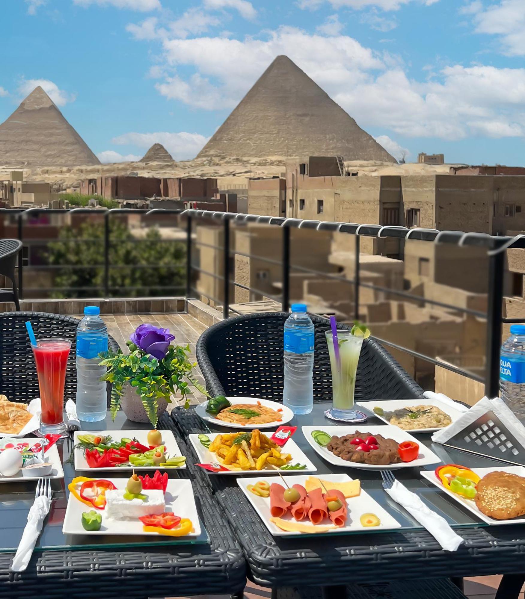 Turquoise Pyramids Gate Hotel City Centre Kafret el-Gabal Exteriér fotografie
