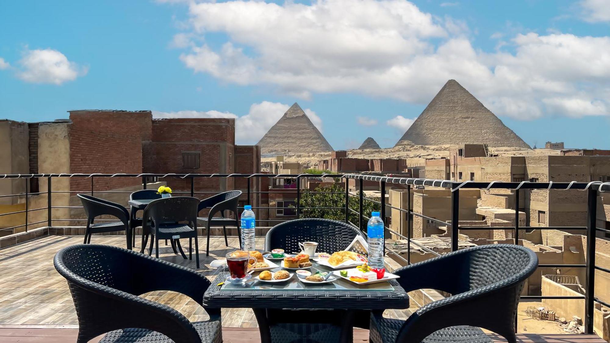 Turquoise Pyramids Gate Hotel City Centre Kafret el-Gabal Exteriér fotografie